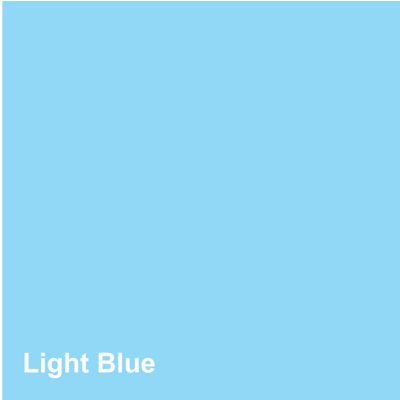 CHAIN ELASTIC LIGHT BLUE LONG 15'